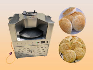Sesame bread stove machine