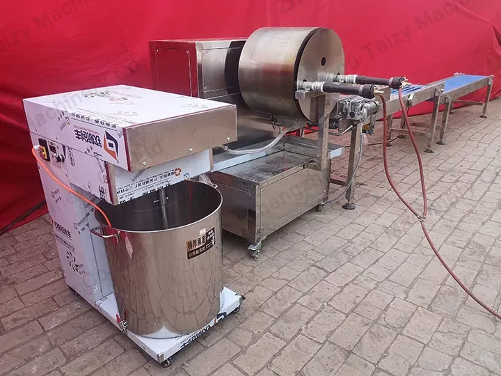 Spring roll wrapper production line